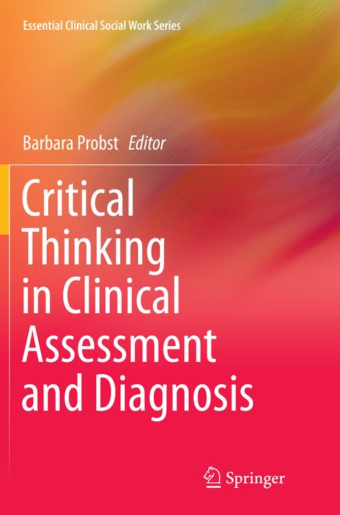 Produktbild: Critical Thinking in Clinical Assessment and Diagnosis