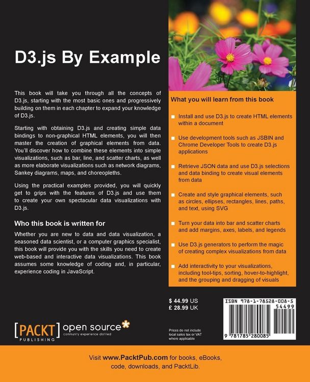 Produktbild: D3.js By Example