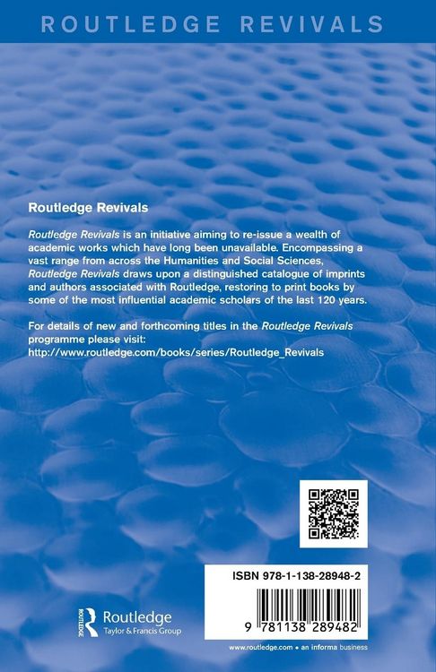 Produktbild: Routledge Revivals