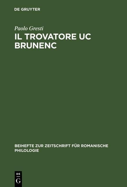 Produktbild: Il trovatore Uc Brunenc