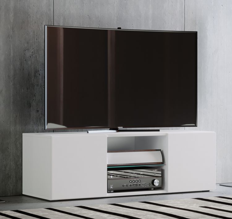 Produktbild: Holz TV Lowboard M&ouml;bel Fernsehschrank Lowina