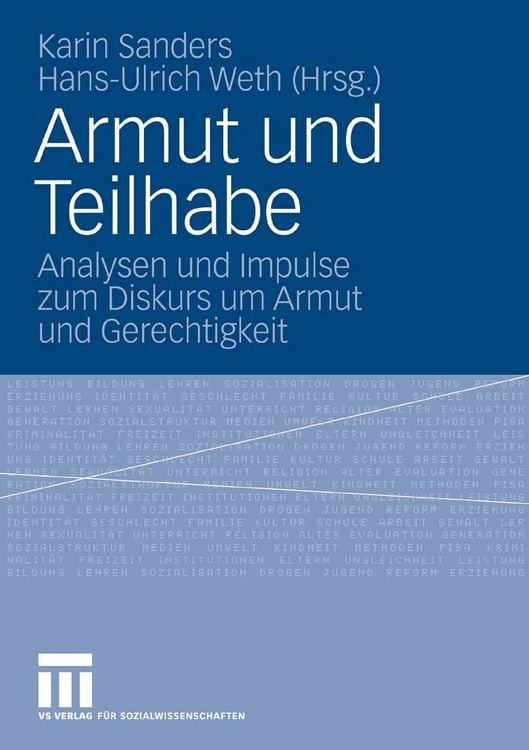 Produktbild: Armut und Teilhabe