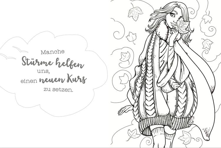 Produktbild: Malbuch f&uuml;r M&auml;dchen Beauty & Style