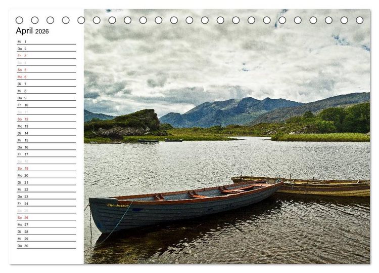 Produktbild: Irland - der romantische S&uuml;dwesten - Kerry (Tischkalender 2026 DIN A5 quer), CALVENDO Monatskalender