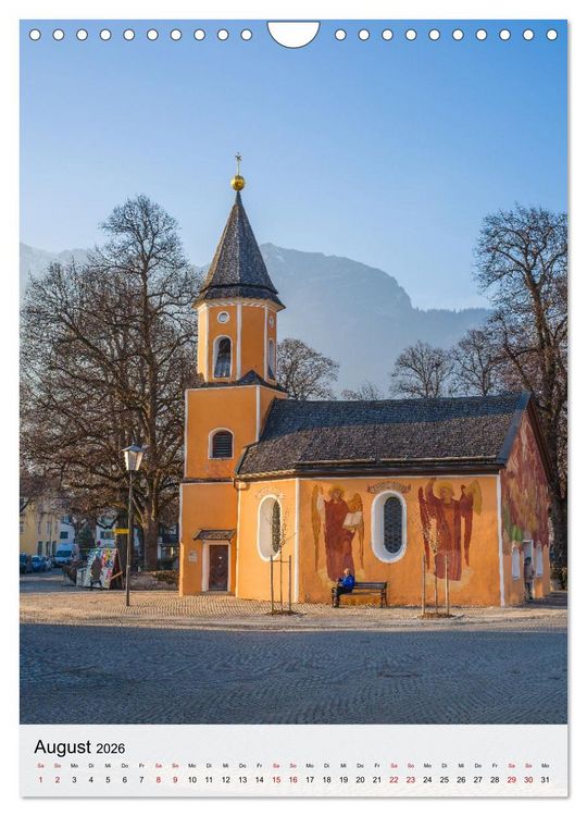 Produktbild: Garmisch-Partenkirchen und die faszinierende Bergwelt der Alpen (Wandkalender 2026 DIN A4 hoch), CALVENDO Monatskalender