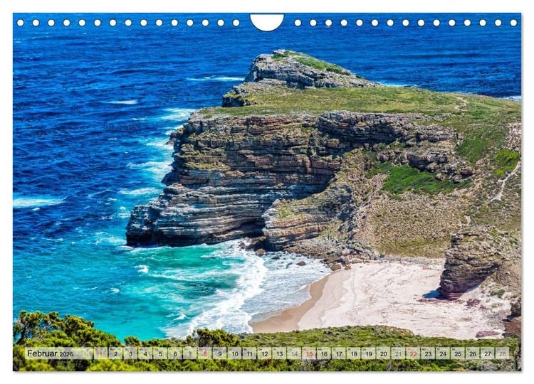 Produktbild: Westkap S&uuml;dafrika (Wandkalender 2026 DIN A4 quer), CALVENDO Monatskalender