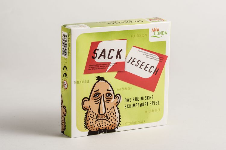 Produktbild: Sackjeseech - Das Rheinische Schimpfwortspiel
