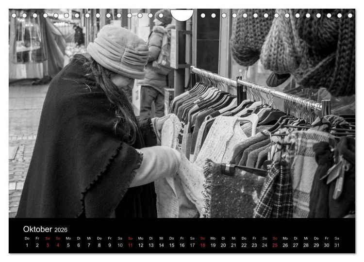 Produktbild: Stadt- und Stra&szlig;enfotografie (Wandkalender 2026 DIN A4 quer), CALVENDO Monatskalender