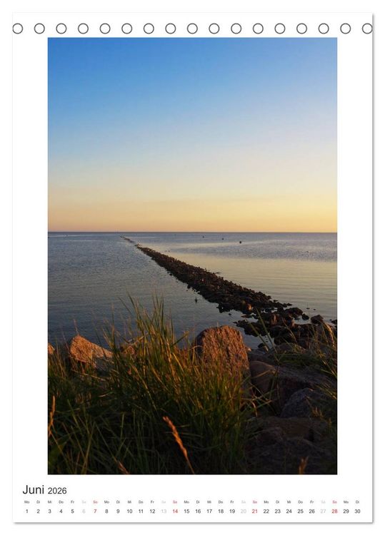 Produktbild: B&uuml;sum - Impressionen eines Sommers (Tischkalender 2026 DIN A5 hoch), CALVENDO Monatskalender