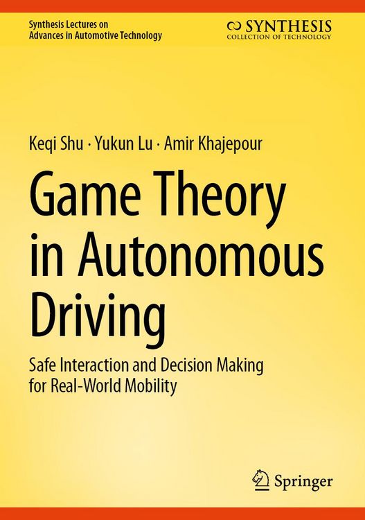 Produktbild: Game Theory in Autonomous Driving