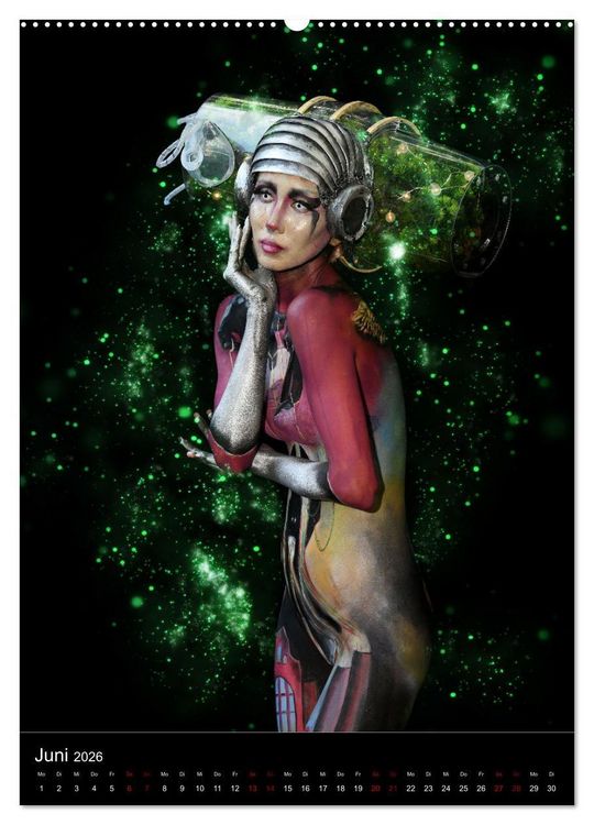Produktbild: World Bodypainting Festival: Generation NEXT (hochwertiger Premium Wandkalender 2026 DIN A2 hoch), Kunstdruck in Hochglanz