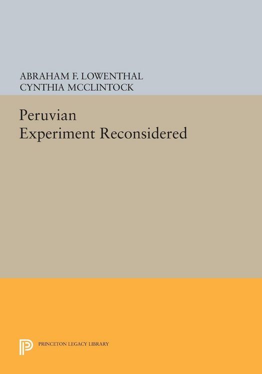 Produktbild: The Peruvian Experiment Reconsidered