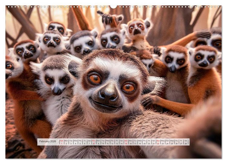 Produktbild: Selfie Shot (Wall Calendar 2026 DIN A2 landscape), CALVENDO 12 Month Wall Calendar