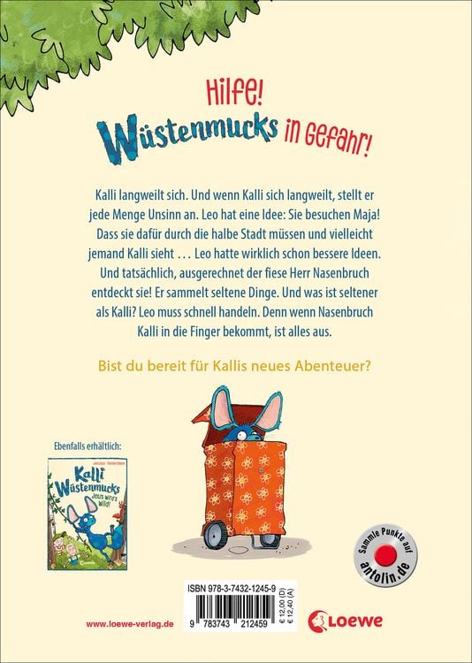 Produktbild: Kalli W&uuml;stenmucks lebt gef&auml;hrlich (Band 3)