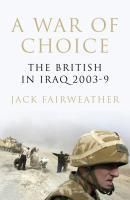 Produktbild: A War of Choice