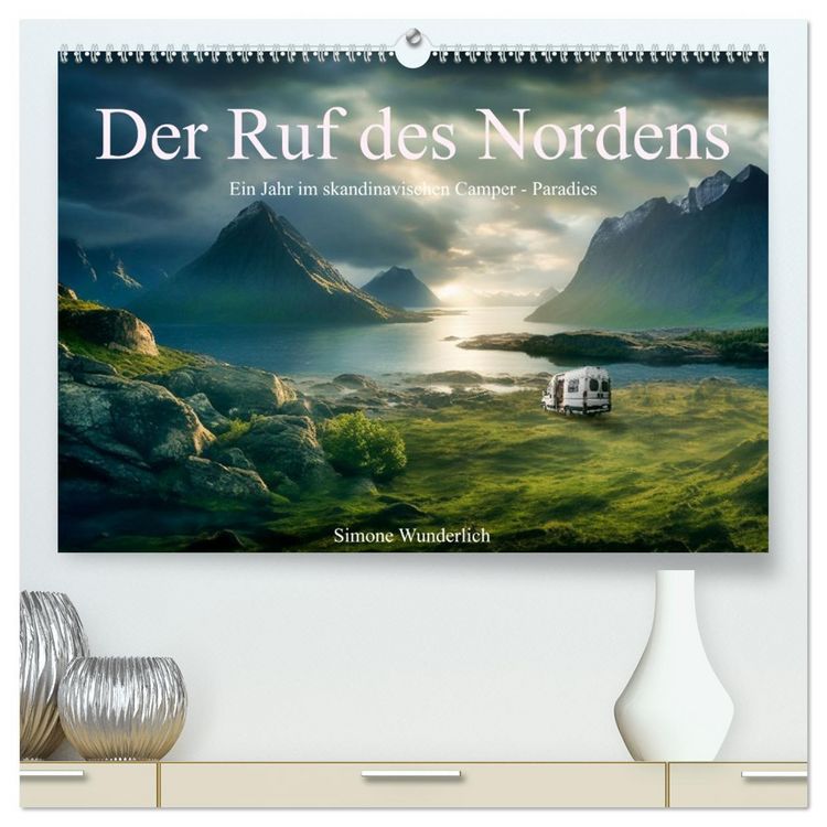 Produktbild: Der Ruf des Nordens (hochwertiger Premium Wandkalender 2026 DIN A2 quer), Kunstdruck in Hochglanz