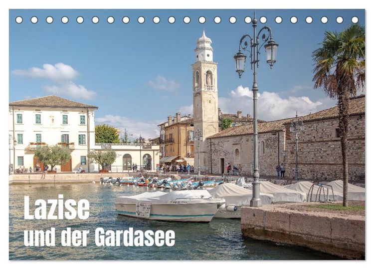 Produktbild: Lazise und der Gardasee (Tischkalender 2026 DIN A5 quer), CALVENDO Monatskalender