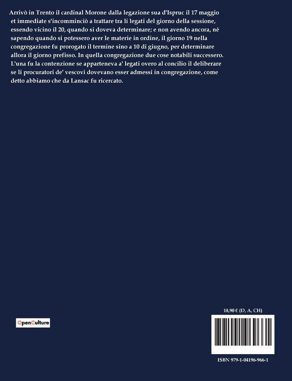 Produktbild: Istoria Del Concilio Tridentino - Vol Viii
