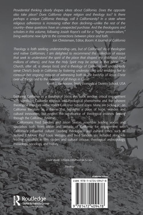 Produktbild: Theology and California