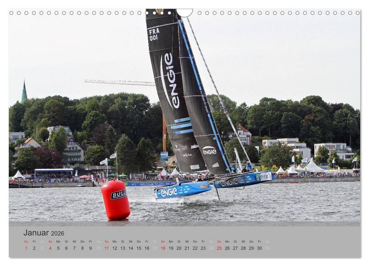 Produktbild: High Speed Katamarane - Schwebend ans Limit (Wandkalender 2026 DIN A3 quer), CALVENDO Monatskalender