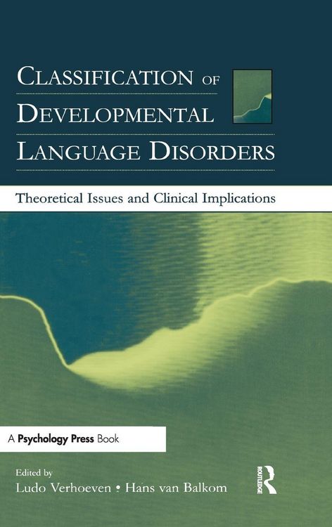 Produktbild: Classification of Developmental Language Disorders