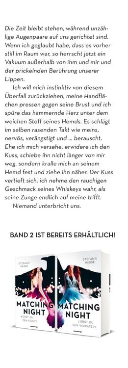 Produktbild: Matching Night, Band 1: K&uuml;sst du den Feind? (Gewinner des Lovelybooks-Leserpreises 2021)