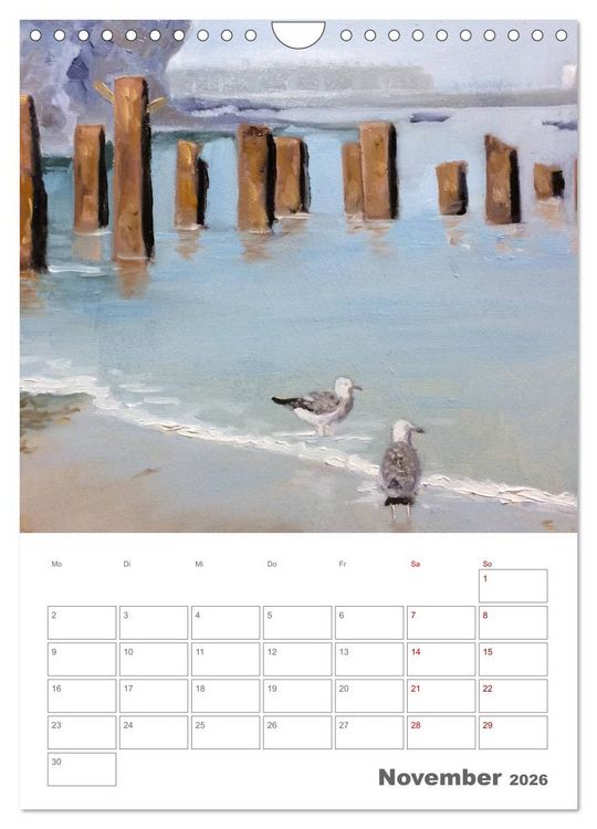 Produktbild: Malerisches Helgoland (Wandkalender 2026 DIN A4 hoch), CALVENDO Monatskalender