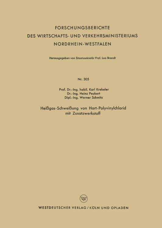 Produktbild: Hei&szlig;gas-Schwei&szlig;ung von Hart-Polyvinylchlorid mit Zusatzwerkstoff