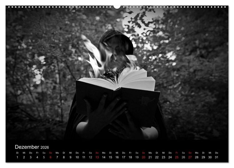 Produktbild: Hexen (hochwertiger Premium Wandkalender 2026 DIN A2 quer), Kunstdruck in Hochglanz