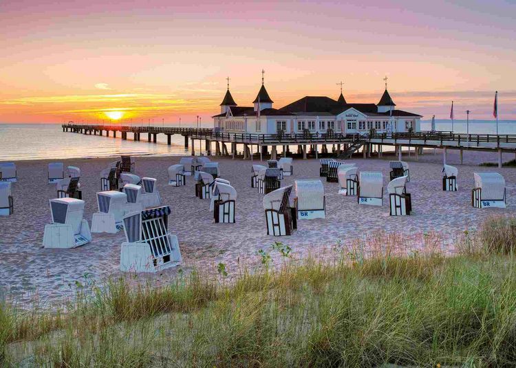Produktbild: Erwachsenenpuzzle 1000 Teile - Ostseebad Ahlbeck, Usedom