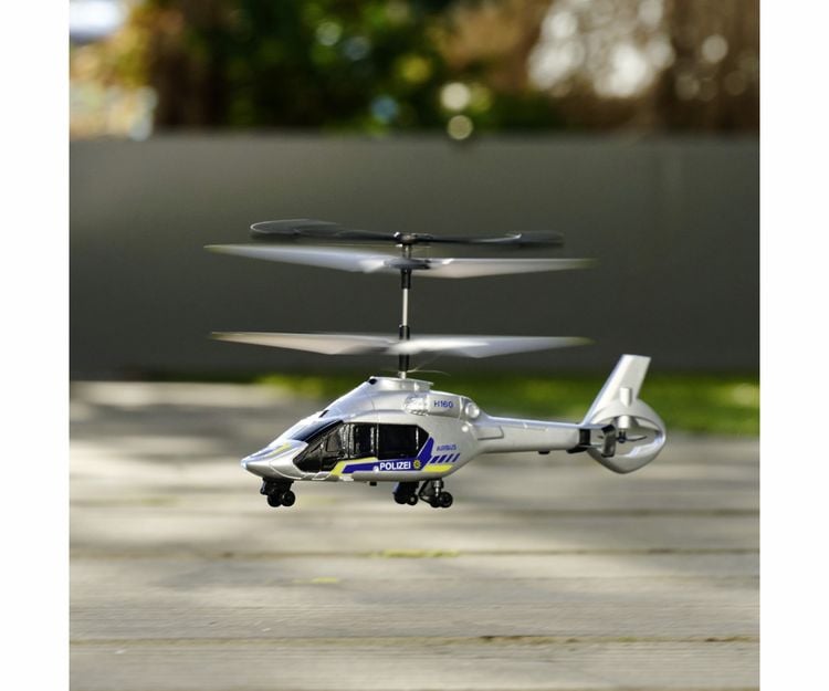 Produktbild: Dickie Toys RC Police Helicopter Airbus H160 RC Einsteiger Hubschrauber RtF