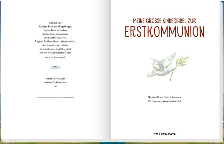 Produktbild: Meine gro&szlig;e Kinderbibel zur Erstkommunion