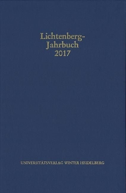 Produktbild: Lichtenberg-Jahrbuch 2017