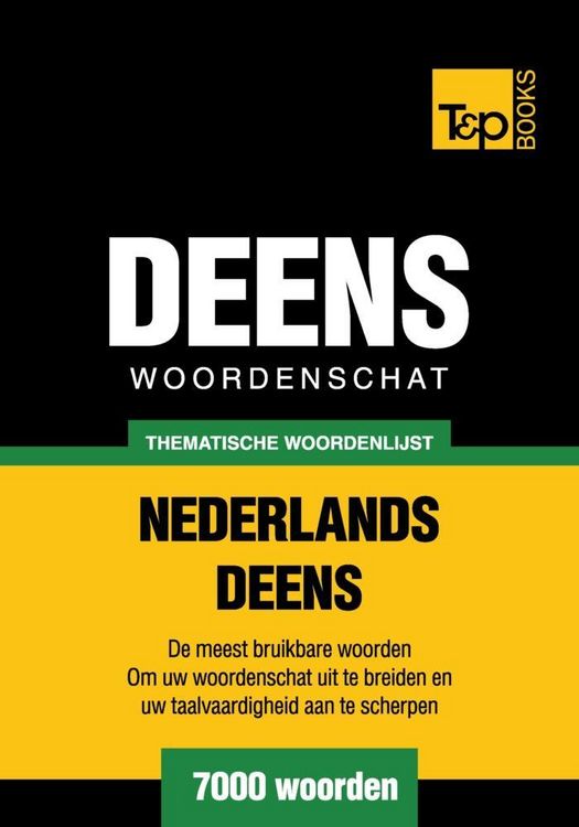 Produktbild: Thematische woordenschat Nederlands-Deens - 7000 woorden