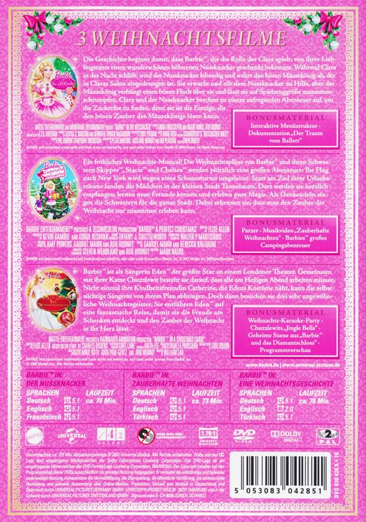 Produktbild: Barbie - Weihnachtsfilme [3 DVDs]