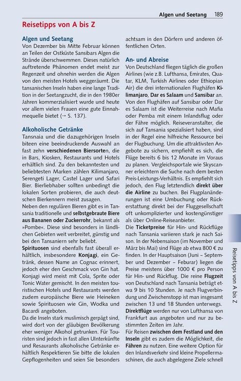 Produktbild: TRESCHER Reisef&uuml;hrer Sansibar