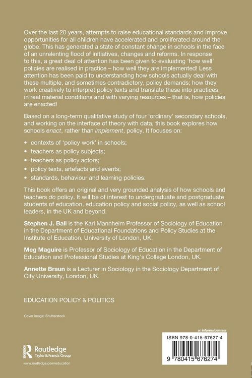 Produktbild: How Schools Do Policy