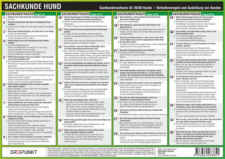 Produktbild: Hunde Sachkunde