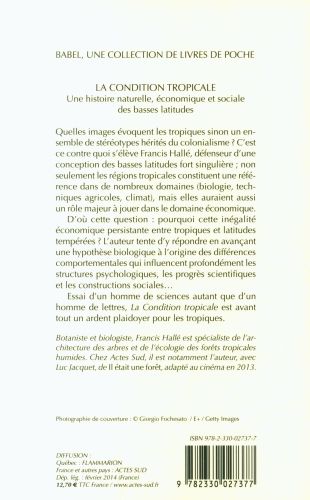 Produktbild: La condition tropicale