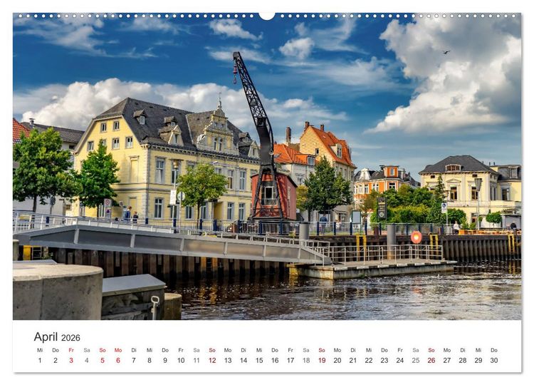 Produktbild: Nieders&auml;chsische K&uuml;ste - K&uuml;stenorte von Ostfriesland bis Bremerhaven (hochwertiger Premium Wandkalender 2026 DIN A2 quer), Kunstdruck in Hochglanz