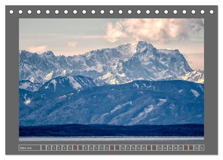 Produktbild: Impressionen vom Starnberger See II (Tischkalender 2026 DIN A5 quer), CALVENDO Monatskalender