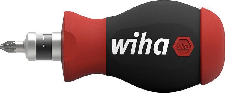 Produktbild: Wiha Stubby Werkstatt Bit-Schraubendreher 7teilig Schlitz, Kreuzschlitz Phillips, Pozidriv, TORX, Innen-Sechskant