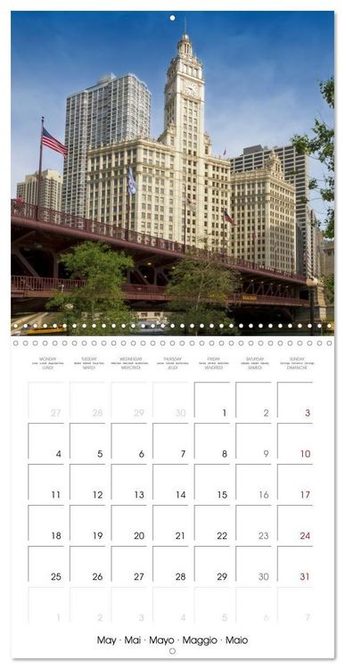 Produktbild: CHICAGO Highlights (Wall Calendar 2026 12 &times; 12 Inch) CALVENDO 12 Month Wall Calendar