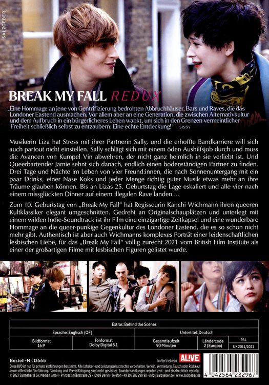 Produktbild: Break My Fall (Redux) (OmU)