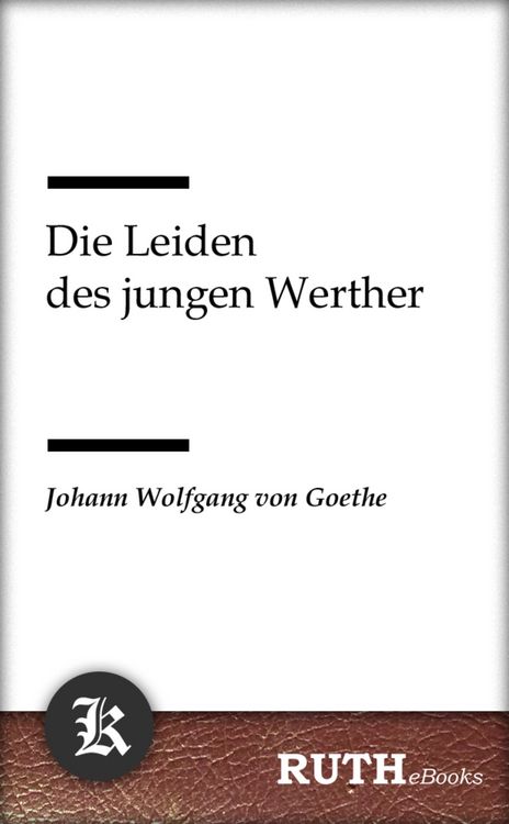Produktbild: Die Leiden des jungen Werther