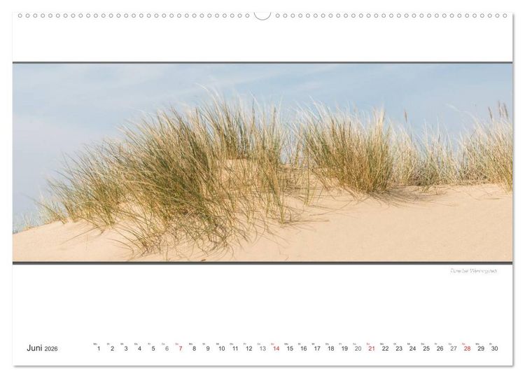Produktbild: Emotionale Momente: Sylt de Luxe - die sch&ouml;nste deutsche Insel. (hochwertiger Premium Wandkalender 2026 DIN A2 quer), Kunstdruck in Hochglanz