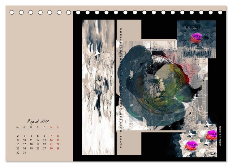 Produktbild: Beethoven - Pastorale im Aufbruch (Tischkalender 2027 DIN A5 quer), CALVENDO Monatskalender