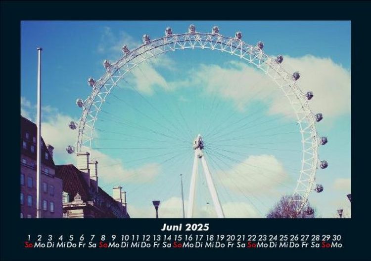 Produktbild: London 2025 Fotokalender DIN A5
