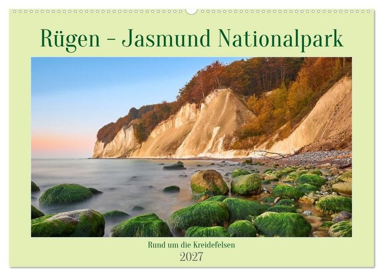 Produktbild: R&uuml;gen - Jasmund Nationalpark (Wandkalender 2027 DIN A2 quer), CALVENDO Monatskalender