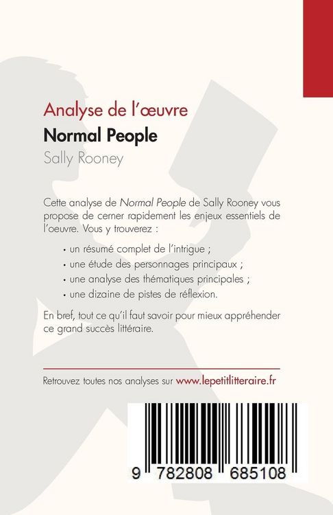 Produktbild: Normal People de Sally Rooney (Analyse de l'&iquest;uvre)